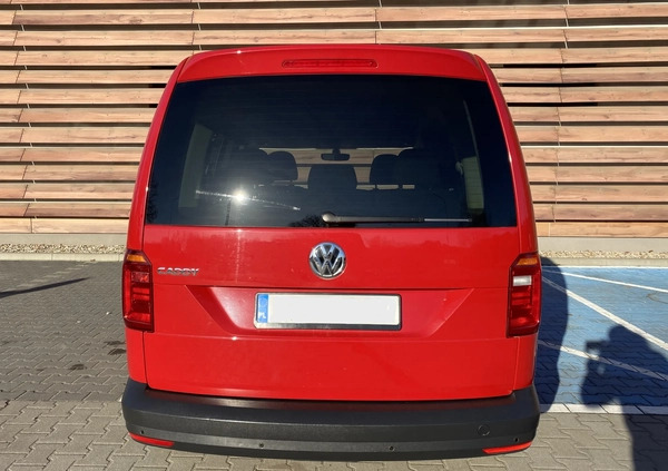 Volkswagen Caddy cena 64500 przebieg: 78000, rok produkcji 2018 z Góra małe 79
